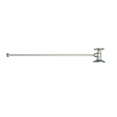 Newport Brass Toilet Supply Kit, 1/2" Compression in Antique Nickel 482X-15A